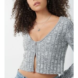 Garage fly away long sleeve cardigan